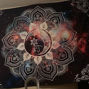 Large wall tapestry